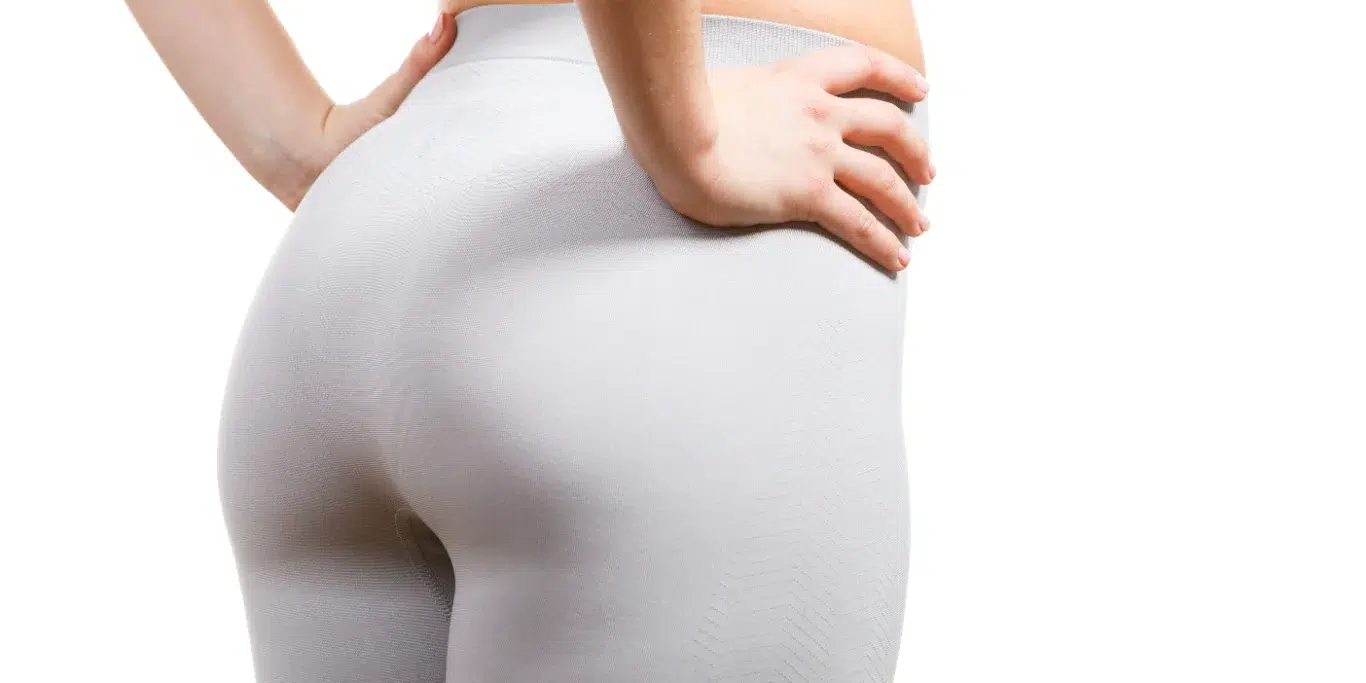 female hips wearing thermoactive underwear female hips wearing thermoactive underwear